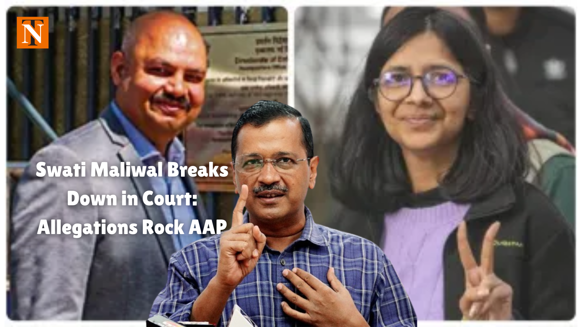 Swati Maliwal Breaks Down in Court: Allegations Rock AAP
								